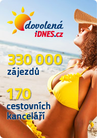 Dovolen.iDNES.cz - 330.000 zjezd, 170 cestovnch kancel