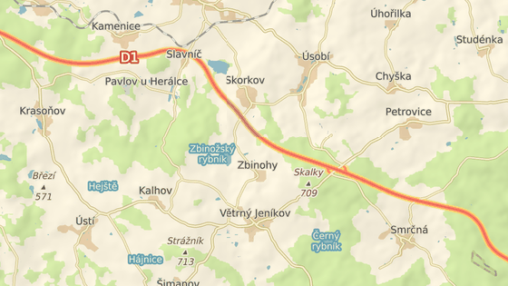 Nehoda uzavřela dálnici D1 směrem do Brna, tvořily se kilometrové kolony -  iDNES.cz