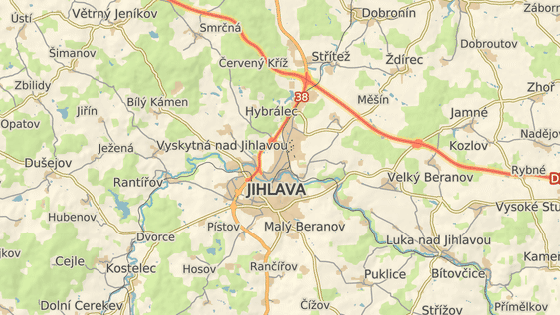 Jihlavský tunel na důležité tranzitní silnici I/38. Jihlavský tunel na důležité tranzitní silnici I/38.