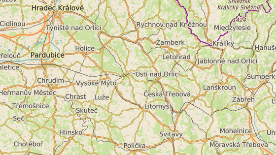 Hlavní tah I/35 z Čech na Moravu prochází Pardubickým krajem v délce takřka 90 kilometrů.