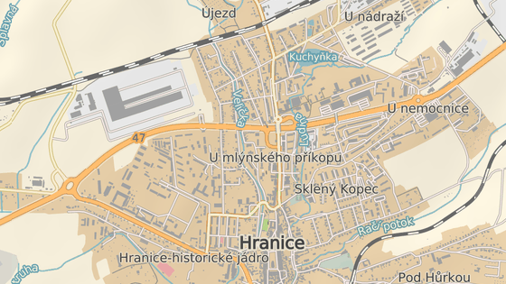 Nejrizikovjm mstem silnic je podle Allianz automapy sek Olomouck ulice v Hranicch.