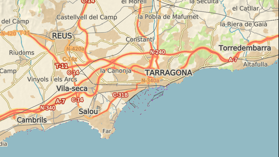 K vbuchu dolo v arelu chemiky v obci La Canonja nedaleko Tarragony. (14. ledna 2020)