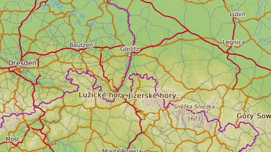 Vrha kod v revru Zittau - Oberland.