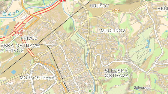 Komensk&eacute;ho sady lež&iacute; v obvodu Moravsk&aacute; Ostrava a Př&iacute;voz, přitom hned v sousedstv&iacute; magistr&aacute;tu.
