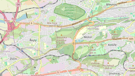 Přibližné místo nehody Přibližné místo nehody