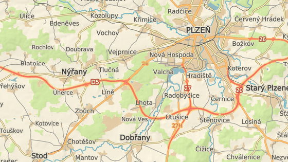 Tragick nehoda se stala mezi Zbchem a Lnmi na hlavnm tahu z Plzn na Domalice.