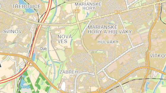 B�val� hornick� kolonie Bed�i�ka stoj� na �zem� ostravsk�ho obvodu Mari�nsk� Hory a Hulv�ky.