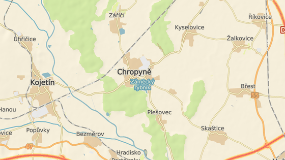 Spor se týká křížení železnice a cesty v Tovačovské ulici na okraji Chropyně.