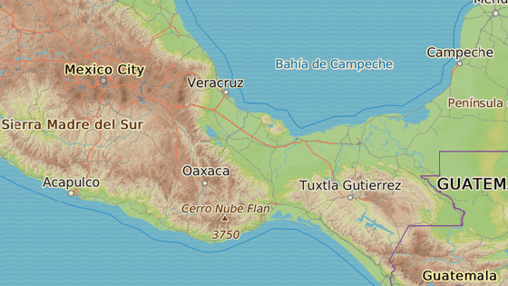 Msto Matas Romero v provincii Oaxaca.