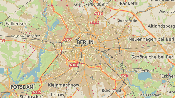 Čtvrť Steglitz se nachází na jihozápadě Berlína