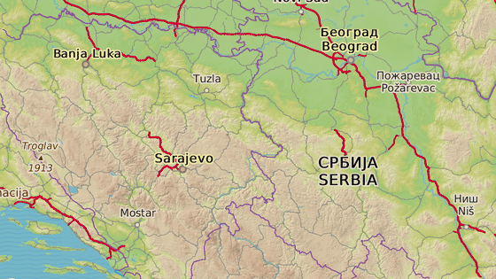 Srbská stíhačka se zřítila na hranici s Bosnou