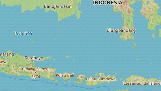 Vulkn Agung na ostrov Bali je vysok 3031 m n.m.