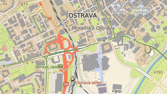 Mrakodrap by měl stát na poměrně malém území v lokalitě Karolina v centru Ostravy.