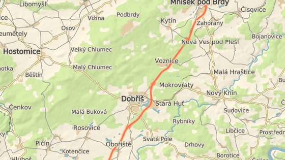 Nehoda se stala na 25. kilometru dálnice D4 před Dobříší.