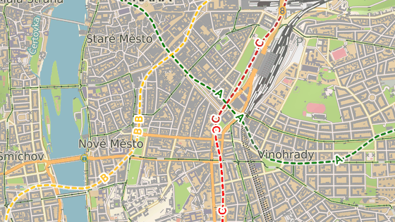 Zúžení ve Wilsonově ulici Zúžení ve Wilsonově ulici