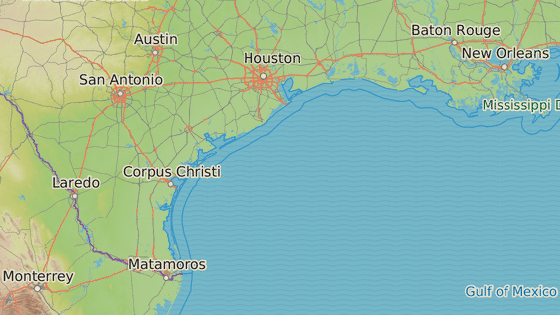 Hurikán zatím nejsilněji udeřil kolem města Corpus Christi.