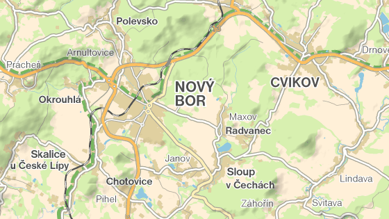 Cyklostezka propojí Nový Bor s Radvancem. Cyklostezka propojí Nový Bor s Radvancem.