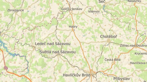 Tělo ženy bylo nalezeno poblíž Habrů v rybníku Peklo. Od Havlíčkova Brodu je vzdálen přibližně 15 kilometrů.