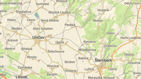 Nehoda se stala mezi obcí Haukovice a Dlouhou Loučkou na Uničovsku.