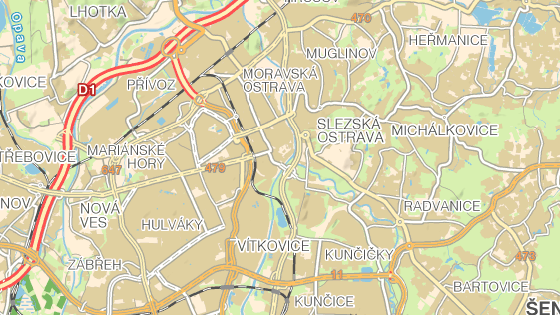 Yarışma, Ostrava'nın merkezinde on iki bin kişinin yaşadığı yeni ilçenin şeklini belirleyecek