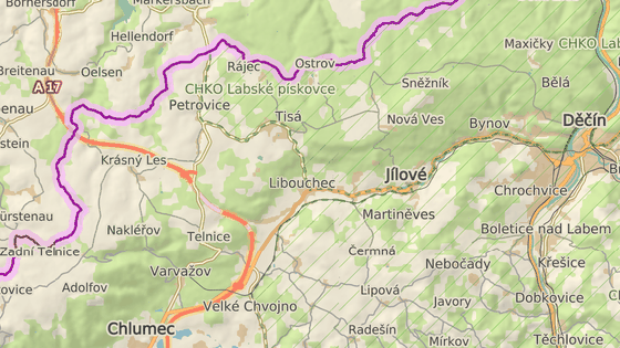 Tunely Panenská a Libouchec mezi 80. a 87. km D8