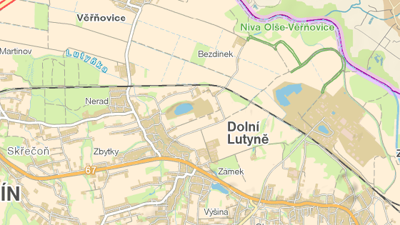 �elezni�n� p�ejezd v Doln� Lutyni na Karvinsku, kde se v roce 2024 stala tragick� nehoda.