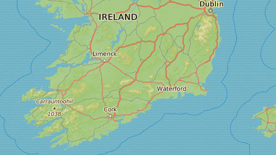 Msteko Cobh, dve Queenstown, le na jihozpad Irska.