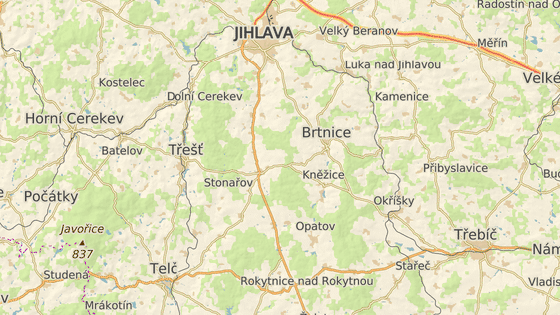 Nehoda se stala mezi Stonaovem a Dlouhou Brtnic na silnici 38 z Jihlavy na Znojmo.