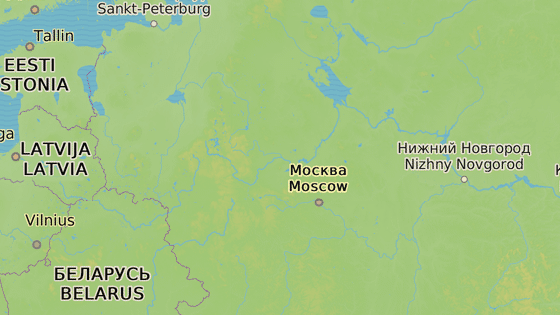 Exploze měly způsobit drony v Nevelské oblasti (červená) a Tverské oblasti (modrá).
