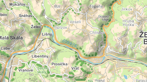 Cyklostezka spojuje �elezn� Brod a L�n�.