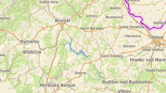 Nehoda se stala v katastru obce B�l�ice na Brunt�lsku, a to na silnici I/46 mezi Opavou a �ternberkem.