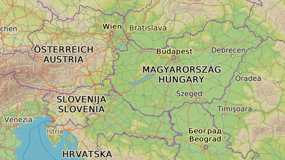 Szigetvár leží nedaleko města Pécs a maďarsko-chorvatských hranic.