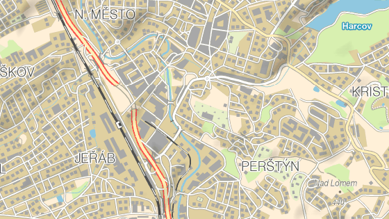 Nehoda se stala nedaleko k�i�ovatky ulic Ko�ick� a Dr. Milady Hor�kov�.