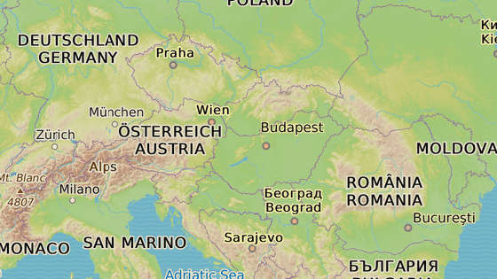 Vodní skútr ukradený v jižním Chorvatsku (modrá značka) skončil ve slezském Jablunkově (červená značka). Vodní skútr ukradený v jižním Chorvatsku (modrá značka) skončil ve slezském Jablunkově (červená značka).