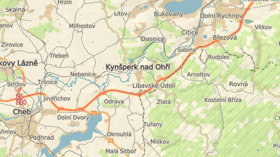 Místo dopravní nehody Místo dopravní nehody