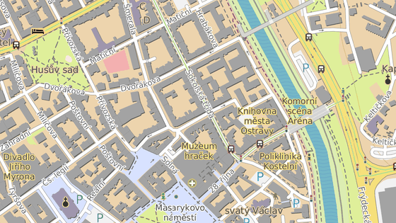 Hořel dům na Sokolské třídě v centru Ostravy. Hořel dům na Sokolské třídě v centru Ostravy.