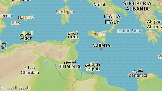 Benci vyrazili z tunisk pstavu Sfax v noci ze 4. na 5. ervna.