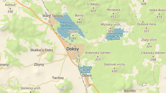 K nehodě došlo v Doksech na Českolipsku. K nehodě došlo v Doksech na Českolipsku.