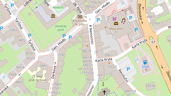 Zast�vky Karla Kryla stoj� v ulici K Nemocnici, av�ak pobl� ulice pojmenovan� po legend�rn�m p�sni�k��i.