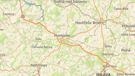 K tragick nehod dolo na 87. kilometru D1 ve smru na Brno.