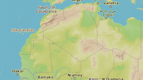 Hranice Mali a Mauritánie Hranice Mali a Mauritánie