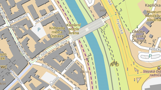 Incident se stal v bl�zkosti S�korova mostu spojuj�c�ho moravskou a slezskou ��st Ostravy.