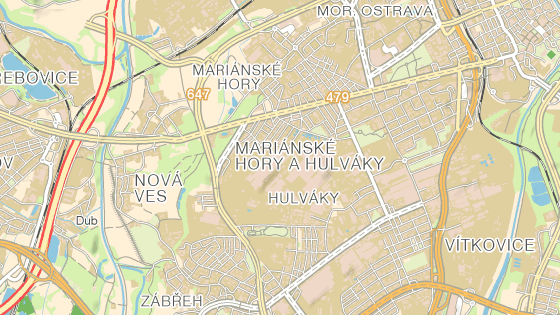 Obytn� kolonie Bed�i�ka se nach�z� v jihoz�padn�m v�b�ku m�stn� ��sti Hulv�ky ostravsk�ho m�stsk�ho obvodu Mari�nsk� Hory a Hulv�ky.