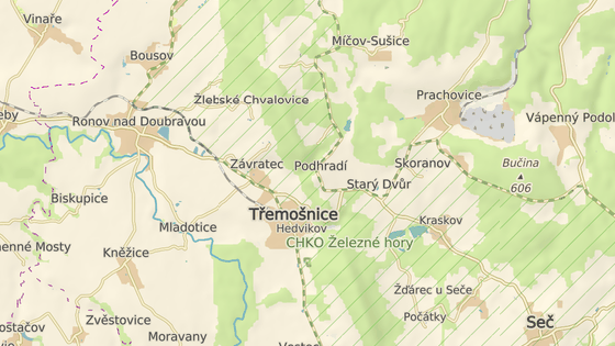 Nehoda se stala mezi Temonic a Ronovem nad Doubravou.