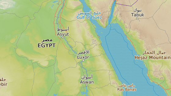 Hurghada (�erven�) a Marsa Alam (mod�e)