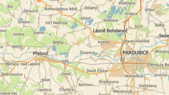 Písníky mezi Mělicemi a Lohenicemi na Pardubicku Písníky mezi Mělicemi a Lohenicemi na Pardubicku