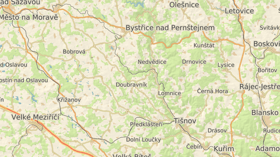 Údolí Chlébského potoka se nachází na Bystřicku na samém pomezí Vysočiny a Jihomoravského kraje.