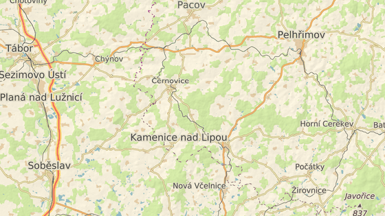 K nehodě došlo ve Včelničce poblíž Kamenice nad Lipou.