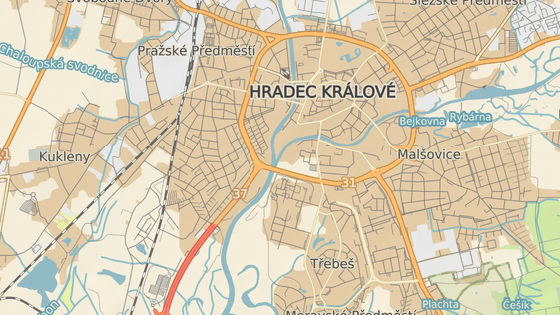 Po hradeckém mostě U Soutoku projíždí nejvíc aut v kraji. Po hradeckém mostě U Soutoku projíždí nejvíc aut v kraji.