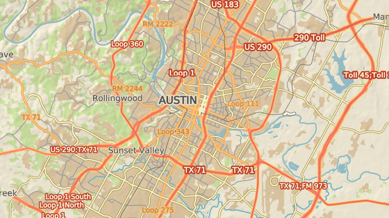 Banka BBVA Compass v Austinu ve stt Texas